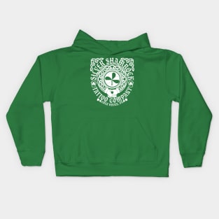 2k23 Silver Shamrock Tattoo Company  St Paddy's Special Kids Hoodie